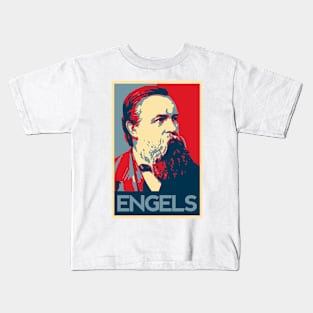 Engels 'Hope' Poster Kids T-Shirt